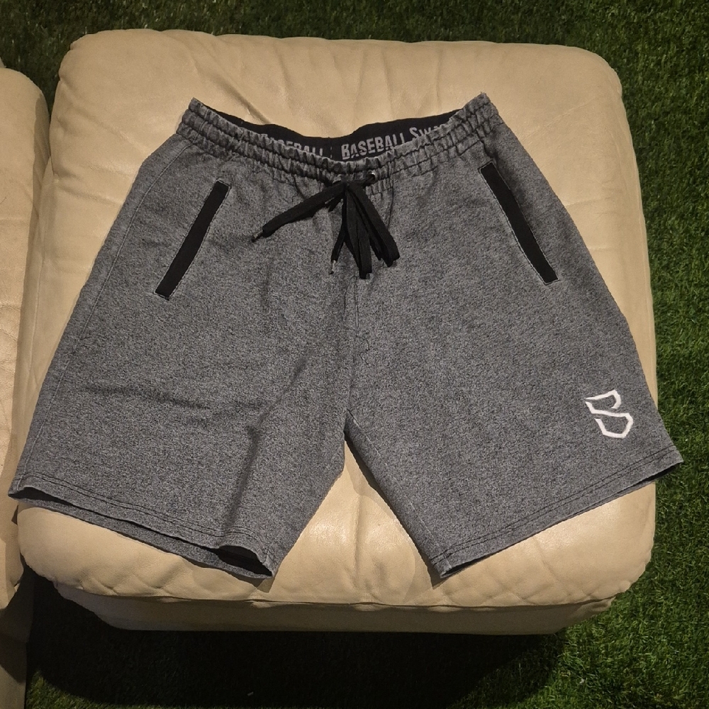 Baseball Swag Gray Men's Shorts